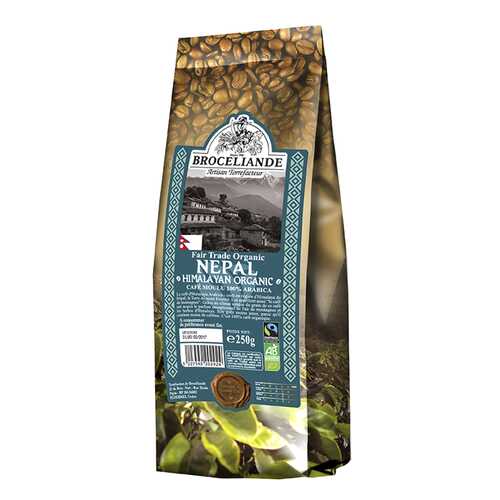 Кофе Broceliande Nepal organic молотый 250 г в ТНК