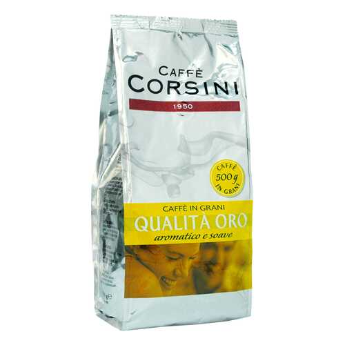 Кофе Caffe Corsini Qualita Oro в зёрнах 500 г в ТНК