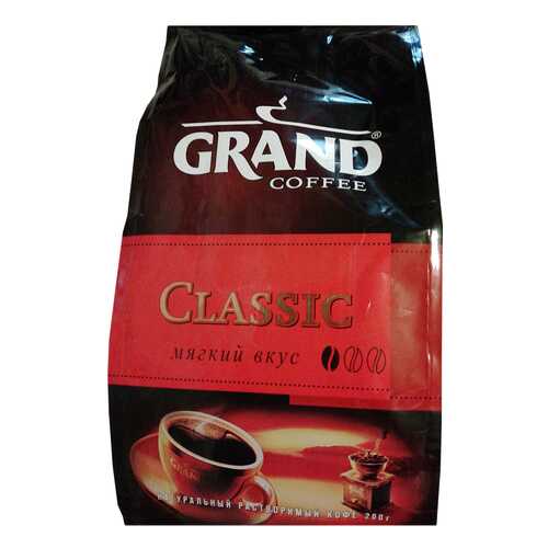 Кофе Grand Classic растворимый 200 г в ТНК