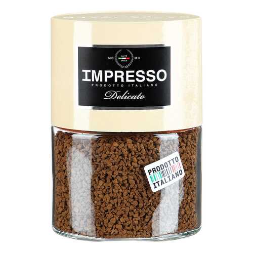 Кофе Impresso деликато растворимый сублимированный 100 г в ТНК
