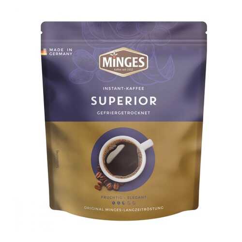 Кофе Minges Superior растворимый 200 г в ТНК