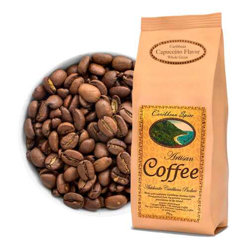 Кофе молотый Caribbean Spice Artisan Kosher Coffee Cappucino Grind капучино 250 г в ТНК