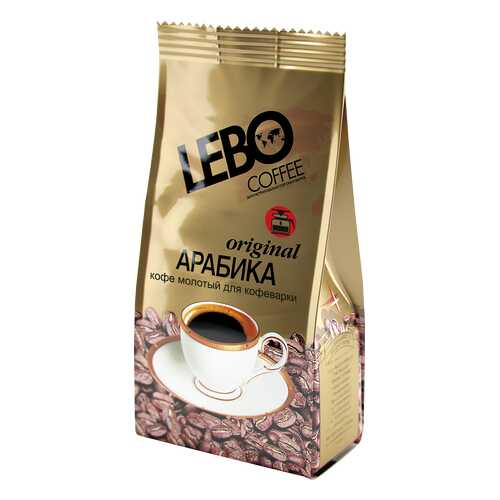 Кофе молотый Lebo Original для кофеварки 200 г в ТНК