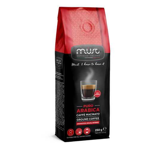 Кофе молотый Must pure arabica 250 г в ТНК