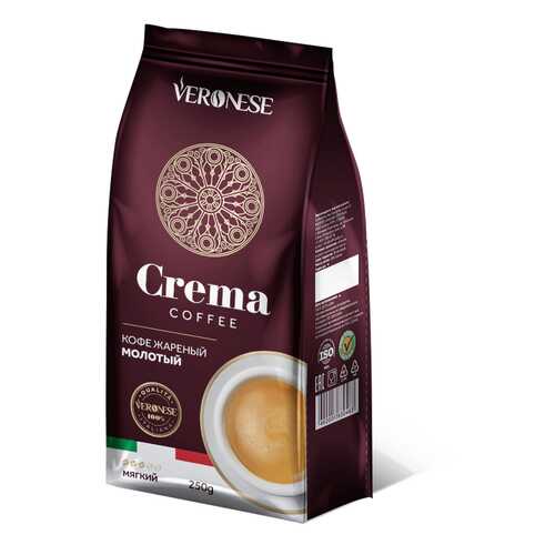 Кофе молотый Veronese Crema 250 г в ТНК