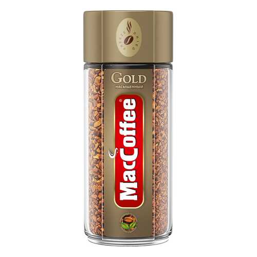 Кофе натуральный растворимый сублимированный MacCoffee Gold, ст/б 100г*6 в ТНК
