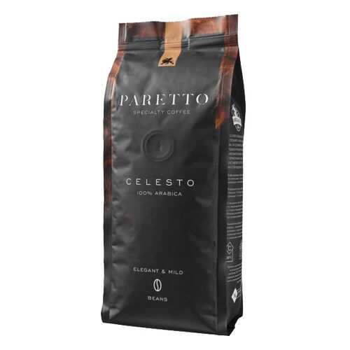 Кофе Paretto celesto натуральный свежеобжаренный в зернах 1 кг в ТНК