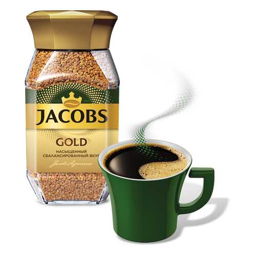 Кофе растворимый Jacobs gold 95 г в ТНК
