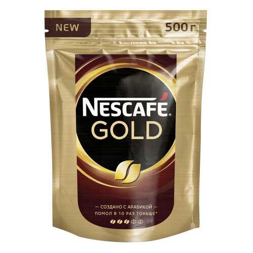 Кофе растворимый Nescafe gold кофе растворимый пакет 500 г в ТНК
