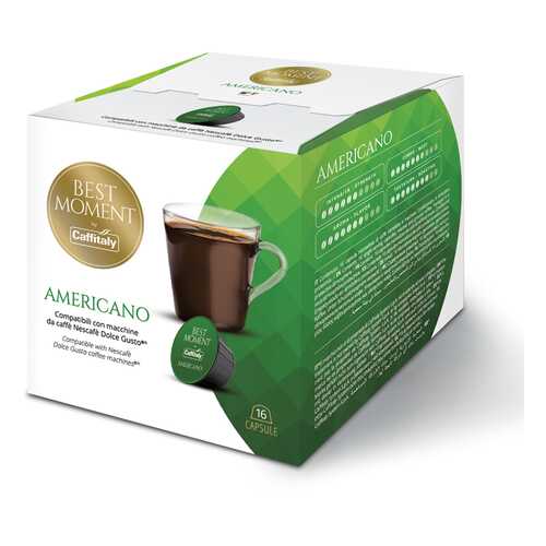 Кофе в капсулах Caffitaly Dolce Gusto Americano, 16 шт в ТНК