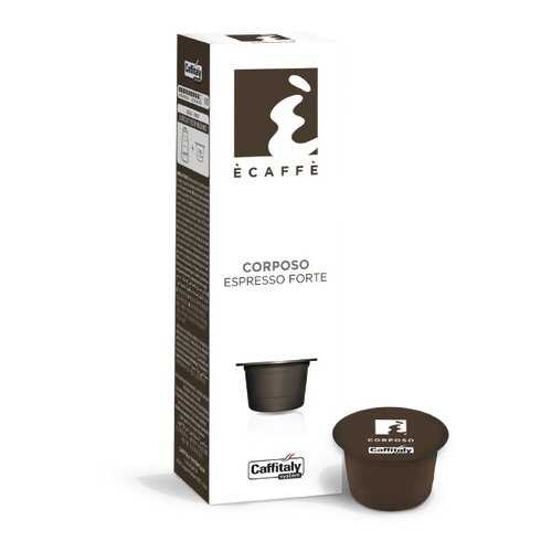 Кофе в капсулах Caffitaly Ecaffe Corposo 10 штук в ТНК
