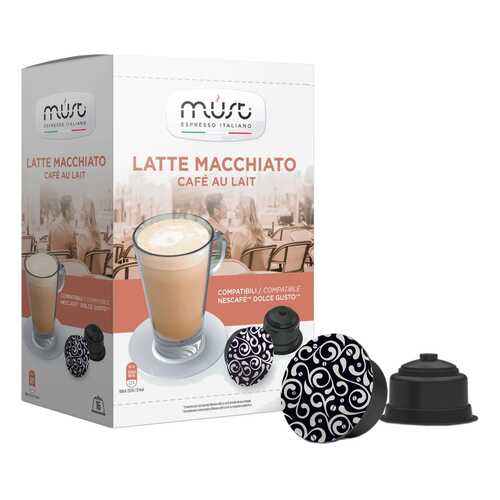 Кофе в капсулах Must latte macchiato 16 капсул в ТНК