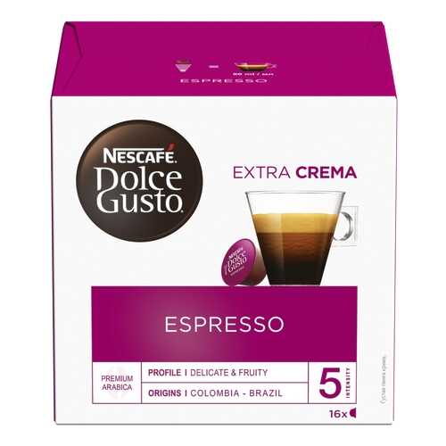 Кофе в капсулах Nescafe Dolce Gusto espresso 16 капсул в ТНК