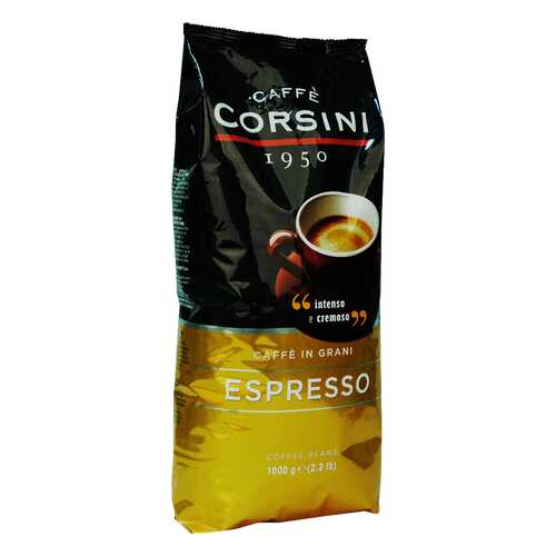 Кофе в зернах Caffe corsini espresso intenso cremoso 1 кг в ТНК