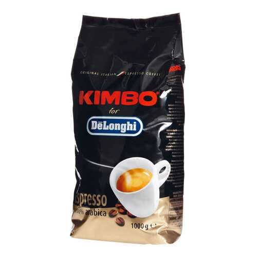 Кофе в зернах Delonghi kimbo arabica 1000 г в ТНК