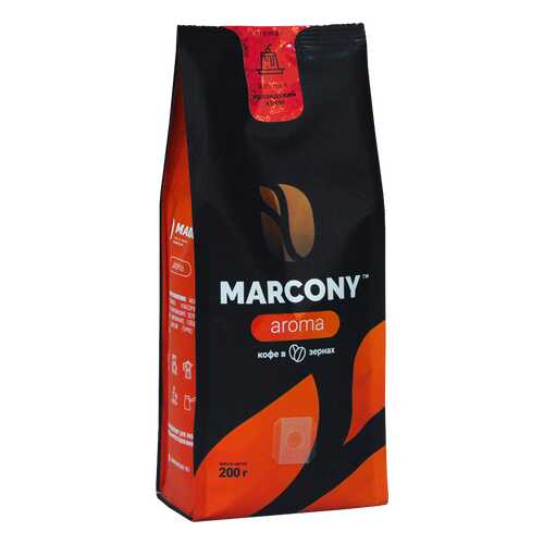 Кофе в зернах Marcony Aroma Ирландский крем 200г в ТНК