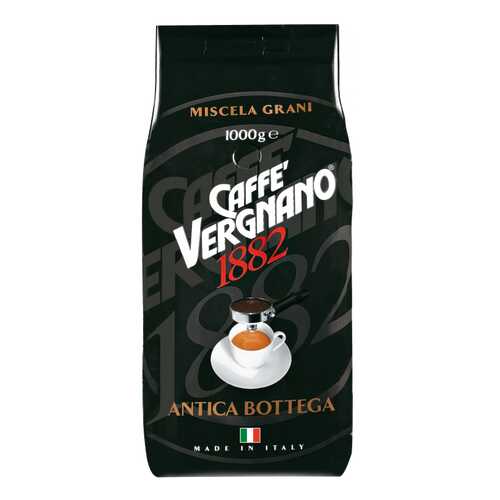 Кофе Vergnano antica bottega зерновой 1000 г в ТНК