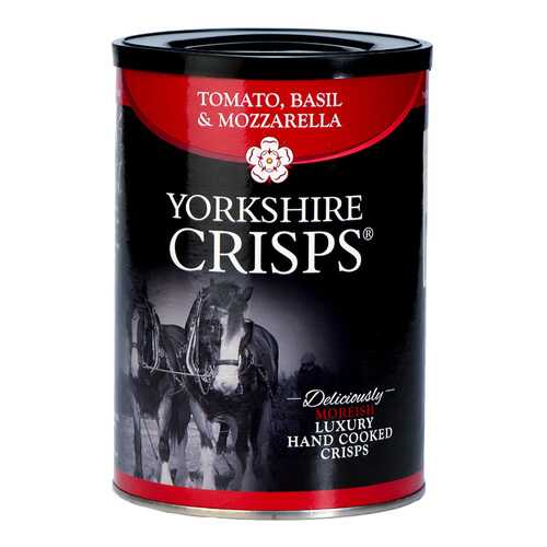 Чипсы картофельные Yorkshire Crisps с томатом базиликом и моцареллой 100 г в ТНК