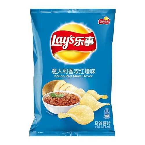Чипсы LAYS со вкусом Итальянский соус болоньез,70 г в ТНК