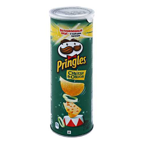 Чипсы Pringles сыр и лук 165 г в ТНК