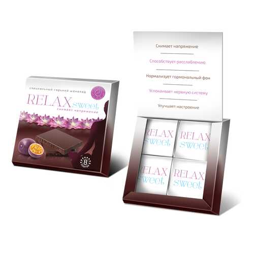 Шоколад горький iMix RELAXsweet 40 г в ТНК