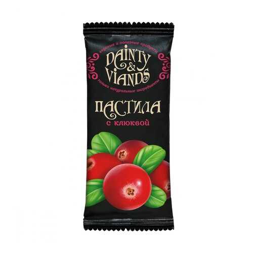 Батончик Dainty & Viands Пастила с клюквой, 40 гр в ТНК