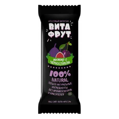 Батончик фруктовый Витафрут с инжиром и черносливом 30 г в ТНК