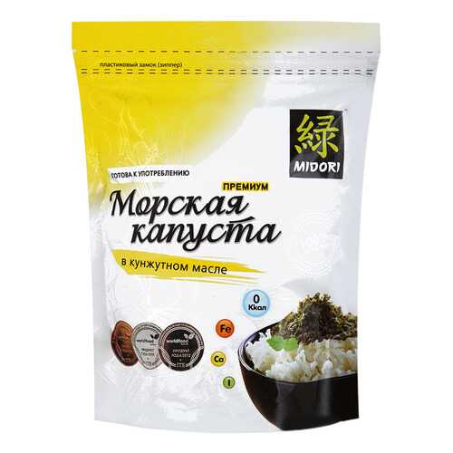 Морская капуста нори Midori в кунжутном масле 80 г в ТНК