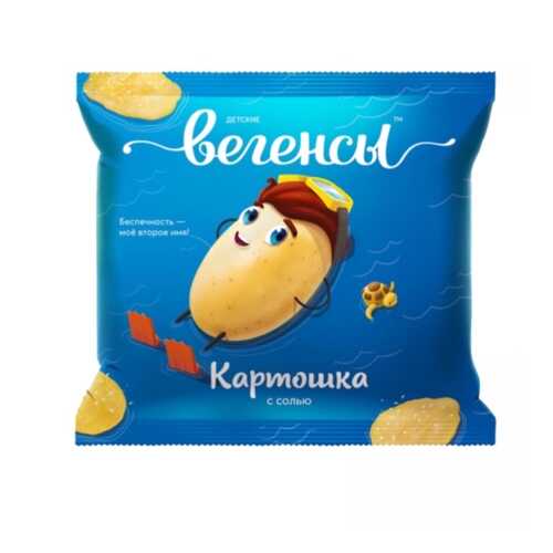 Снеки Вегенсы детские картофель с морской солью в ТНК