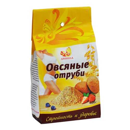 Отруби овсяные Дивинка мелкого помола 400 г в ТНК