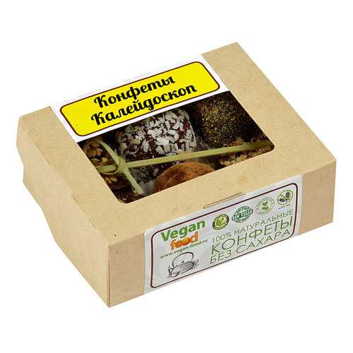 Ассорти конфет Калейдоскоп вкусов 6 штук в эко-упаковке в ТНК
