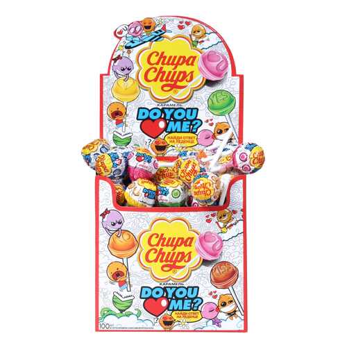 Карамель Chupa Chups ассорти 12 г в ТНК