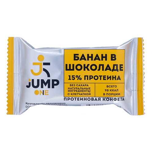 Конфета Банан в шоколаде Jump 30 г в ТНК