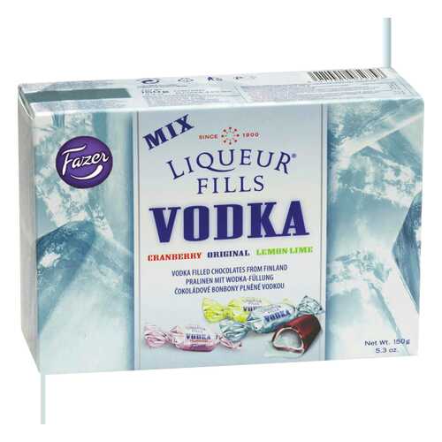 Конфеты Fazer vodka mix 150 г в ТНК