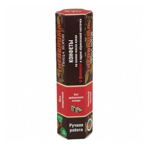 Конфеты Финик с ядром абрикосовой косточки Theobroma Пища Богов 60 г в ТНК