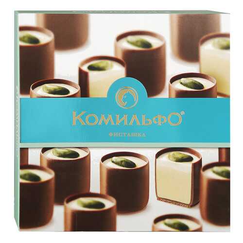 Конфеты Комильфо фисташка шоколадные с двухслойной начинкой 232 г в ТНК