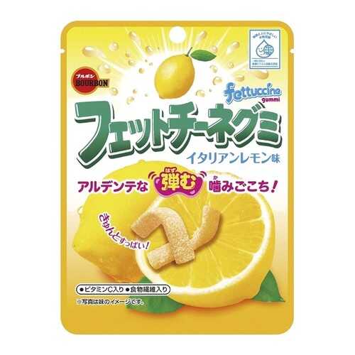 Мармелад Bourbon Fettuccine Gummi жевательный со вкусом лимона 50 г в ТНК