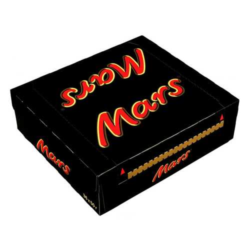 Батончик Mars шоколадный 50 г 36 штук в ТНК
