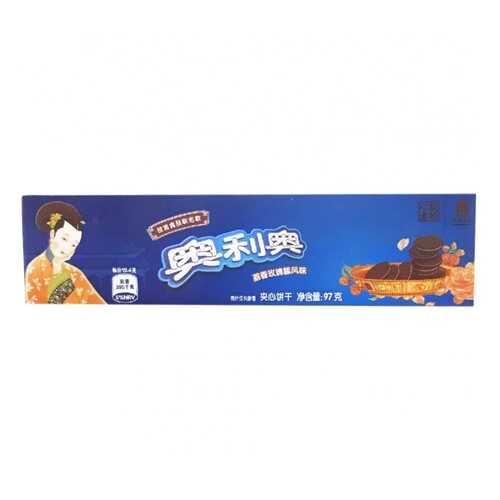 Печенье Oreo с начинкой личи и розы 95г в ТНК