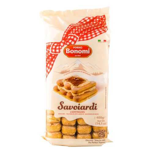 Печенье савоярди Forno Bonomi ladyfingers для тирамису 400 г в ТНК