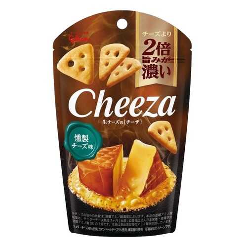 Печенье-снек Glico Cheeza с копченым сыром 40 г в ТНК