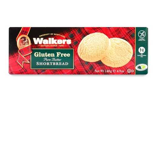 Печенье Walkers Круглое песочное без глютена 140 г Великобритания в ТНК