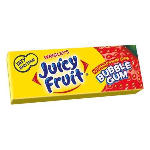 Освежающие конфеты Juicy Fruit клубничный бум 13.8 г 24 штуки в ТНК