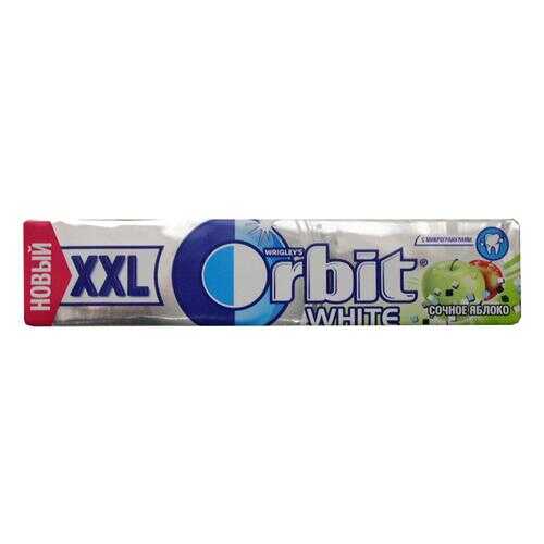 Жевательная резинка Orbit белоснежный сочное яблоко XXL 20 штук 20.4 г в ТНК