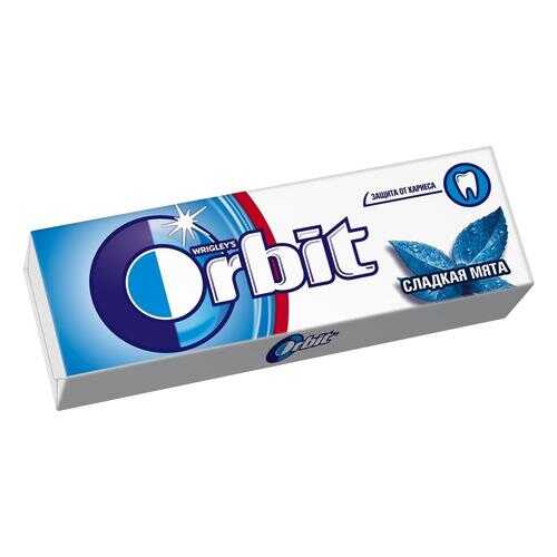 Жевательная резинка Orbit сладкая мята мультипэк 3 пачки в ТНК