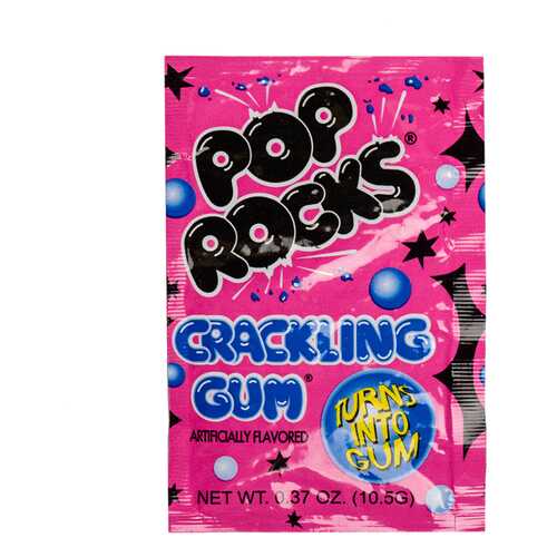 Жевательная резинка с леденцами Pop Rocks Bubblegum 11г Испания в ТНК