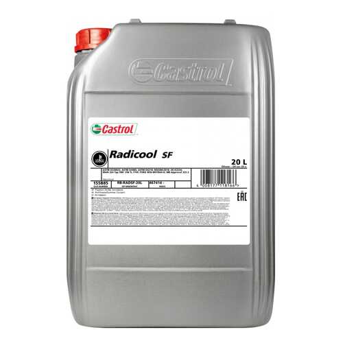 Антифриз Castrol Radicool SF Красный Концентрат 20л 17кг 155B85 в ТНК