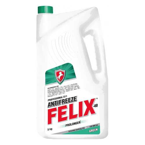 Антифриз FELIX Professional G11 Зеленый Готовый антифриз 5л в ТНК