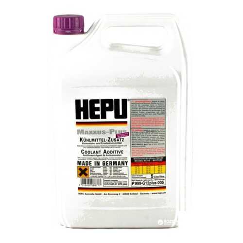 Антифриз HEPU Coolant концентрат фиолетовый 5 л P999-G12PLUS-005 в ТНК
