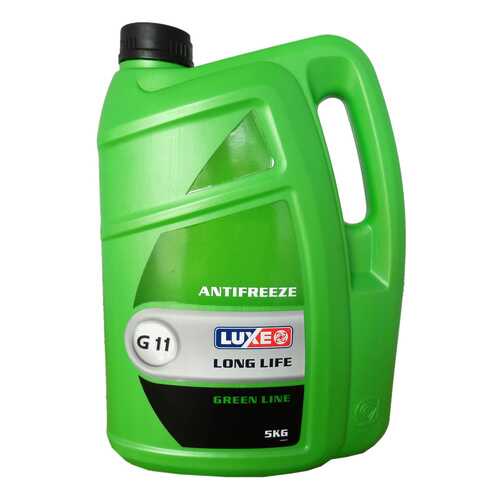 Антифриз LUXE ANTIFREEZE GREEN LINE G11 Зеленый Готовый антифриз 5кг в ТНК